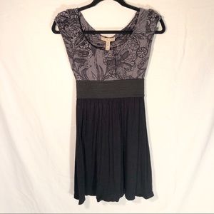 American Rag Black & Gray Dress Size XS